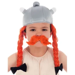 Casque Obélix® en tissu - enfant