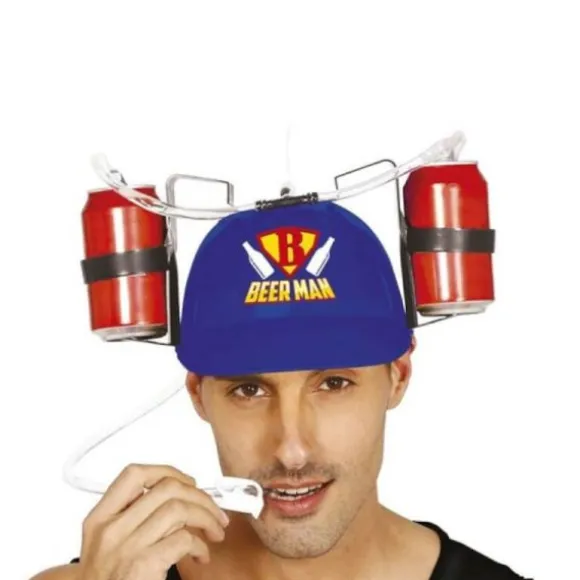 Casque pour boisson - Beer Man
