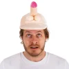 Casquette avec zizi en velours