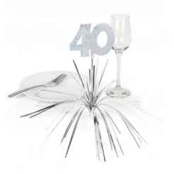 Centre de Table Anniversaire 40 ans