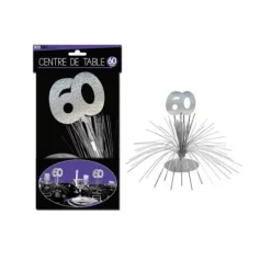 Centre de Table Anniversaire 60 ans