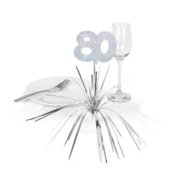 Centre de Table Anniversaire 80 ans