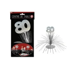 Centre de Table Anniversaire 80 ans