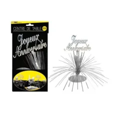 Centre de table Joyeux Anniversaire