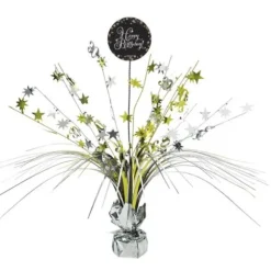Centre de table « Joyeux Anniversaire »  - Or
