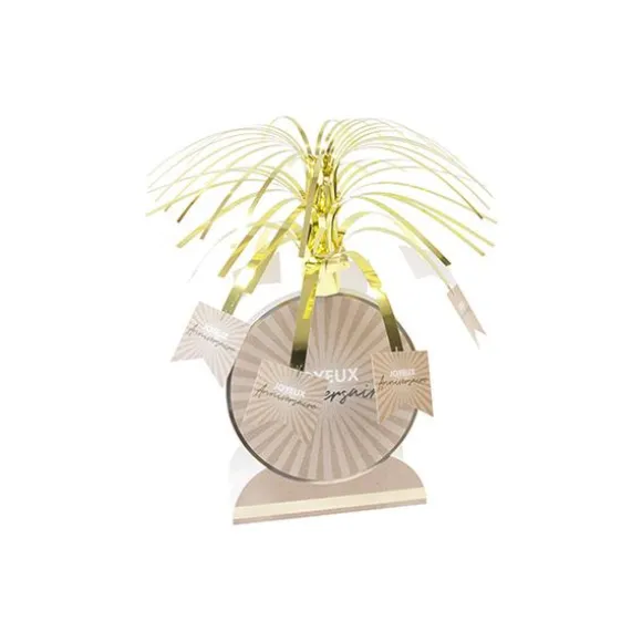 Centre de table "Joyeux Anniversaire" - 34 x 17 cm - Collection Éclat