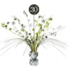 Centre de Table Palmier 30 Ans - Argent / Or