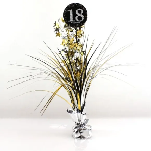 Centre de Table Palmier 18 Ans - Argent / Or