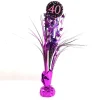 Centre de Table Palmier 40 Ans - Violet / Rose