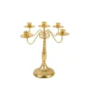 Chandelier Symphonie Or Mat 5 Branches
