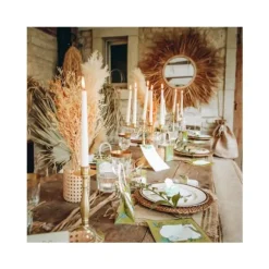 Chandelier Symphonie Or Mat - 22 cm