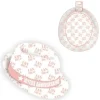 Chapeau Anniversaire Borsalino - Blanc et Rose