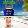 Chapeau avec palmiers - Joyeuse Retraite