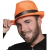 Chapeau Borsalino Funky - Orange