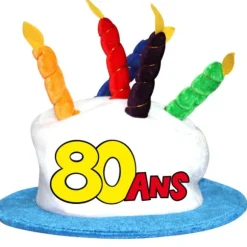 Chapeau d'Anniversaire - 80 Ans