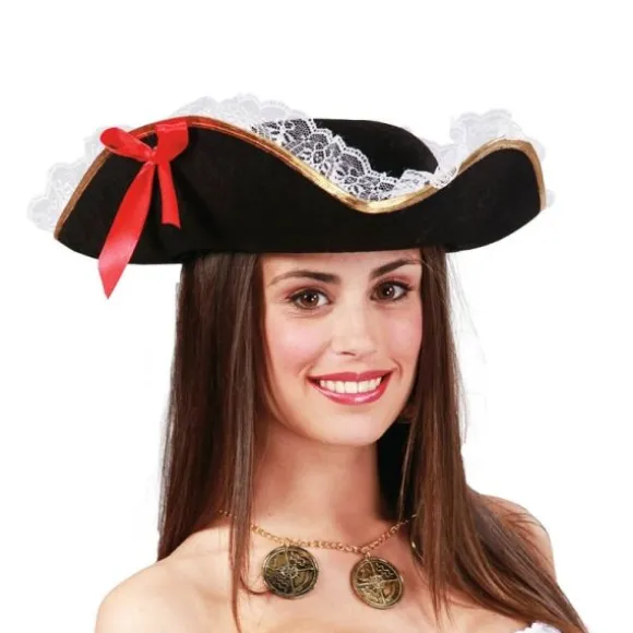 Chapeau de Capitaine Pirate Femme
