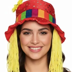 Chapeau de Clown avec fleur