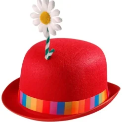 Chapeau de Clown avec fleur