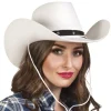 Chapeau de Cow Boy Adulte Wichita Blanc