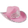 Chapeau de Cow Girl Princesse Rose
