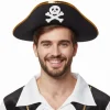 Chapeau de Pirate avec galon doré