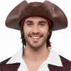 Chapeau de Pirate marron pour adulte