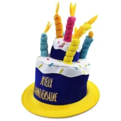 Chapeau Gâteau d'Anniversaire - Joyeux Anniversaire