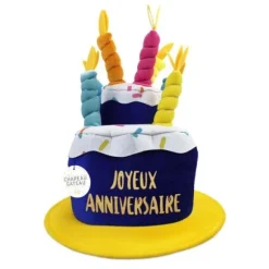 Chapeau Gâteau d'Anniversaire - Joyeux Anniversaire