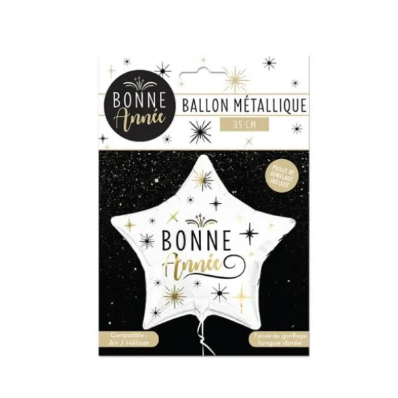 6 Chapeaux pointus en carton - Bonne Année