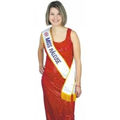 Écharpe de Miss pour adulte - Modèle au choix