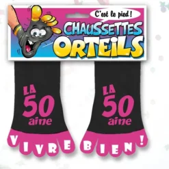 Chaussette à Orteil 50 Aine Rose