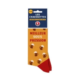 Chaussettes "Meilleur sous pression" - Collection Claquettes Chaussettes