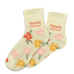 Chaussettes à paillettes - Collection Mamie Chérie - Modèle au choix