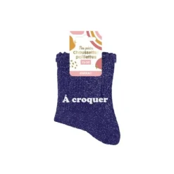 Chaussettes à paillettes à motifs félins pour femme - Modèle au choix