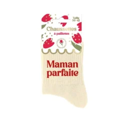 Chaussettes à paillettes à motifs félins pour femme - Modèle au choix