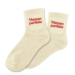 Chaussettes à paillettes pour femme - Collection Maman d'Amour - Modèle au choix