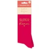 Chaussettes pour femme Super Maman