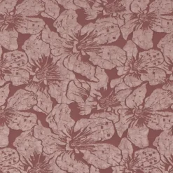 Chemin de table avec fleurs de lys - 28 cm x 3 m - Couleur au choix