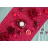 Chemin de table avec jardin de roses - 28 cm x 3 m - Saint-Valentin