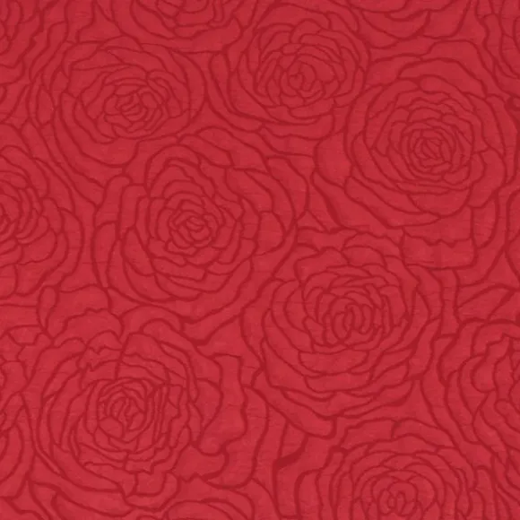 Chemin de table avec jardin de roses - 28 cm x 3 m - Saint-Valentin