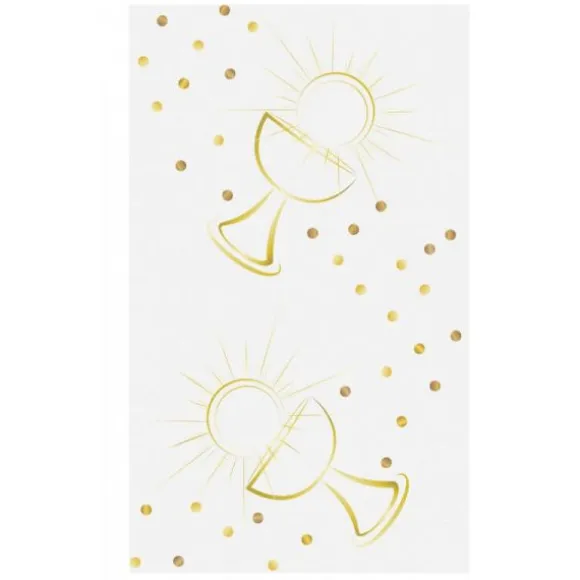 Chemin de table Calice or
