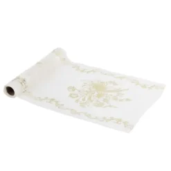 Chemin de table - 28 cm x 5 m - Collection Vintage Doré