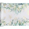 Chemin de table - 28 cm x 3 m - Collection Feuillage - Couleur au choix