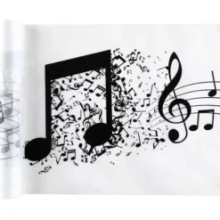 Chemin de table - 30 cm x 5 m - Collection Musique