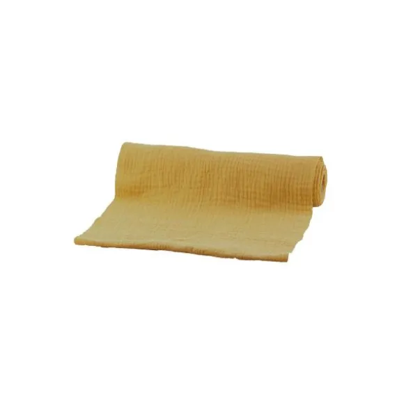 Chemin de Table Coton Gaufre - 3 m - Couleur au Choix