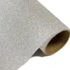 Chemin de Table Effet Métal Pailleté Argent - 28cm x 5m