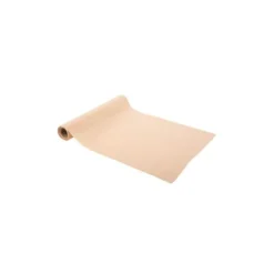 Chemin de table effiloché en mousseline de soie - Couleur au choix