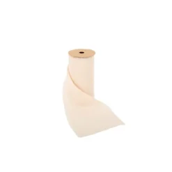 Chemin de table effiloché en mousseline de soie - Couleur au choix