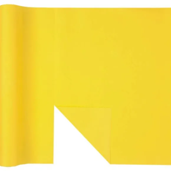 Chemin de Table 3 en 1 Airlaid Luxe - 4m80 - Couleur au Choix