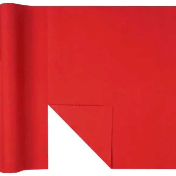 Chemin de Table 3 en 1 Airlaid Luxe - 4m80 - Couleur au Choix